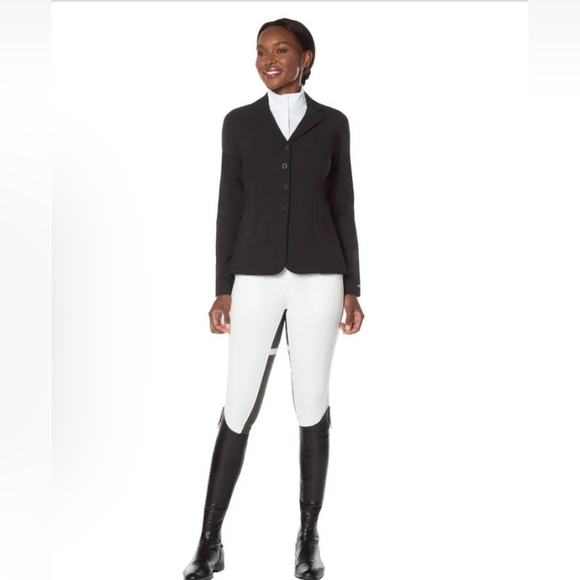 Kerrits Stretch Competitor Coat Black Small Nwot - Picture 1 of 5